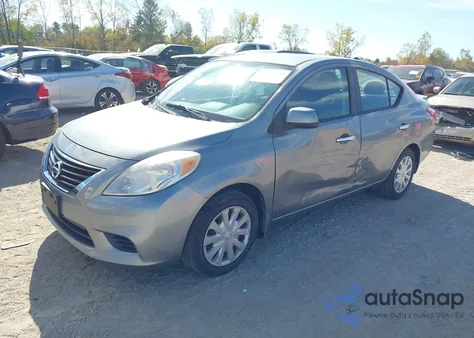 2013 Nissan Versa 1.6 Sv из США, поврежденный, VIN 3N1CN7AP3DL892405